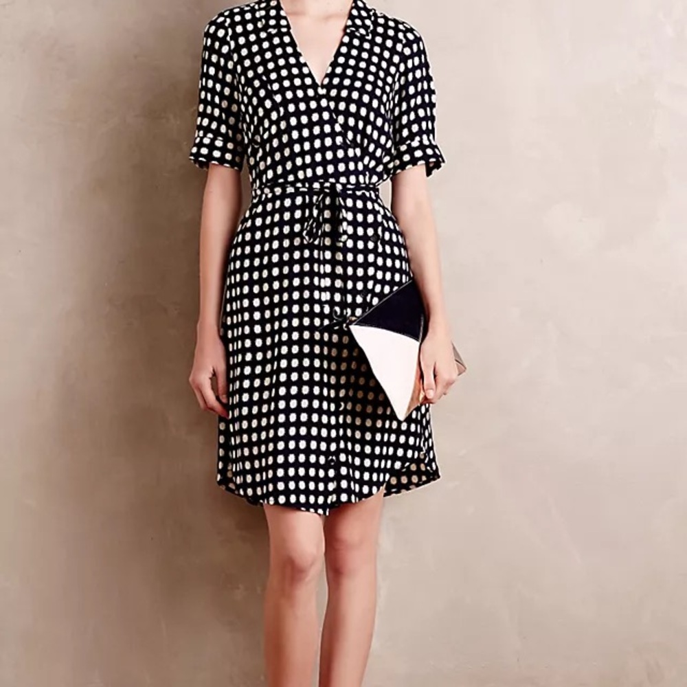 Anthropologie Cortland Shirtdress